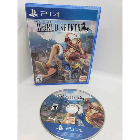 One Piece World Seeker PlayStation 4 PS4 Video Game Complete Anime Working - Picture 1 of 2